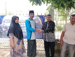 Ustadz Azhar Kiran Bersama Bapak H Machfud Tuntaskan Amanah Sumur Bor Waqaf Untuk Balai Pengajian Raudhatul Jannah Di Pidie Jaya Provinsi Aceh
