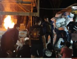 Sat Reskrim Polres Basel Bongkar Peleburan Timah Ilegal Tengah Malam, 13 Balok Timah dan Puluhan Karung Bahan Baku Diamankan