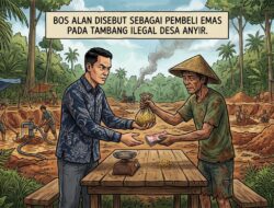 Sebut namaku Bos Alan Bos Tambang Emas Didesa Air Anyir
